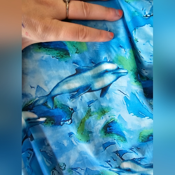 Dolphin Bikini/Beach Cover Dress - Picture 7 of 12